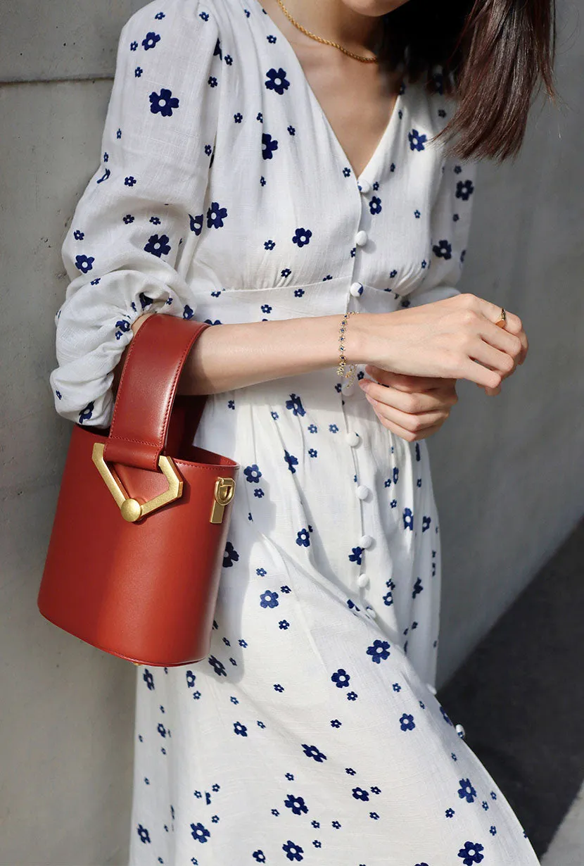 Emilee Dress- Ivory Print