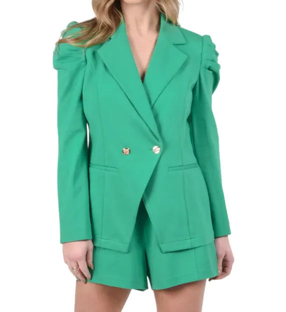 Emily McCarthy Bradshaw Blazer - Ming Green