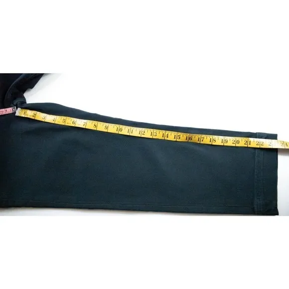 Everlane Womens Navy Blue High Waisted Slim Straight Leg Crop Pants Size 2 Denim