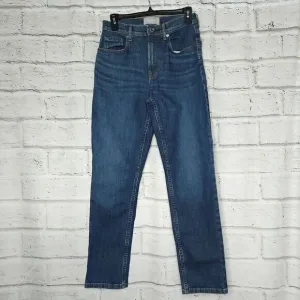 EVERLANE High Rise Straight Leg High Waisted Womens Denim Jeans Size 27
