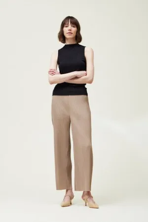 Fawn Pleated Pants