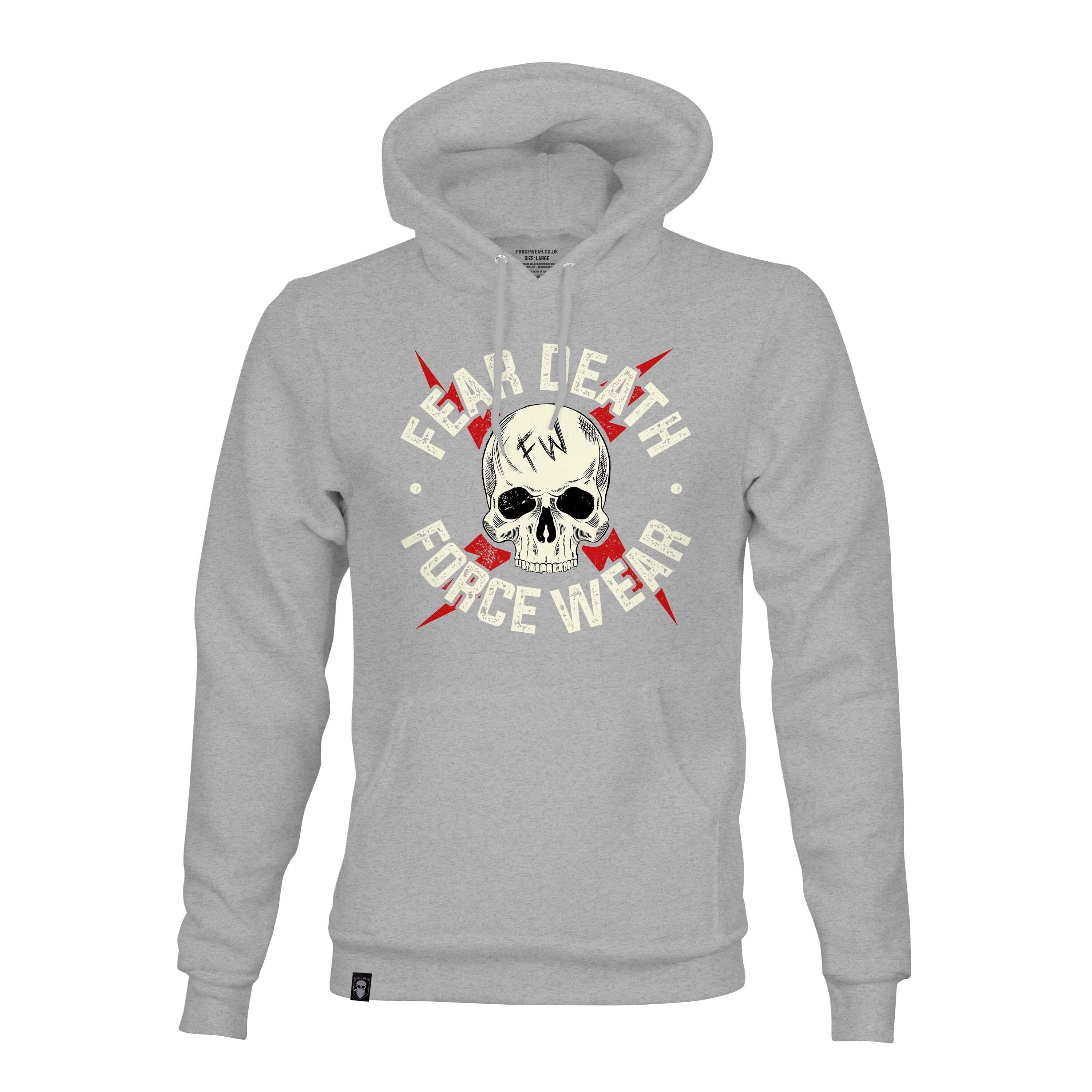 FEAR DEATH SKULL HOODIE