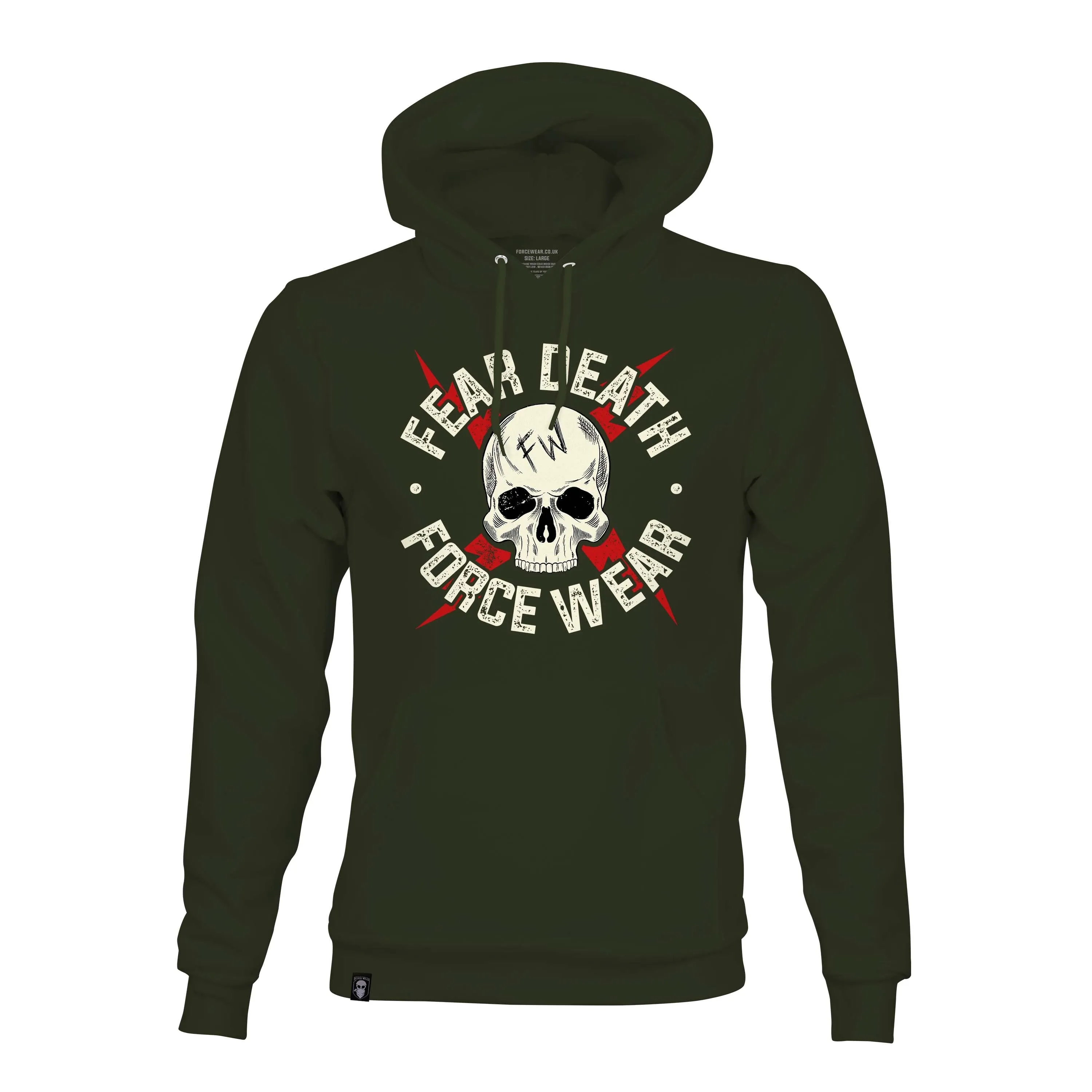 FEAR DEATH SKULL HOODIE