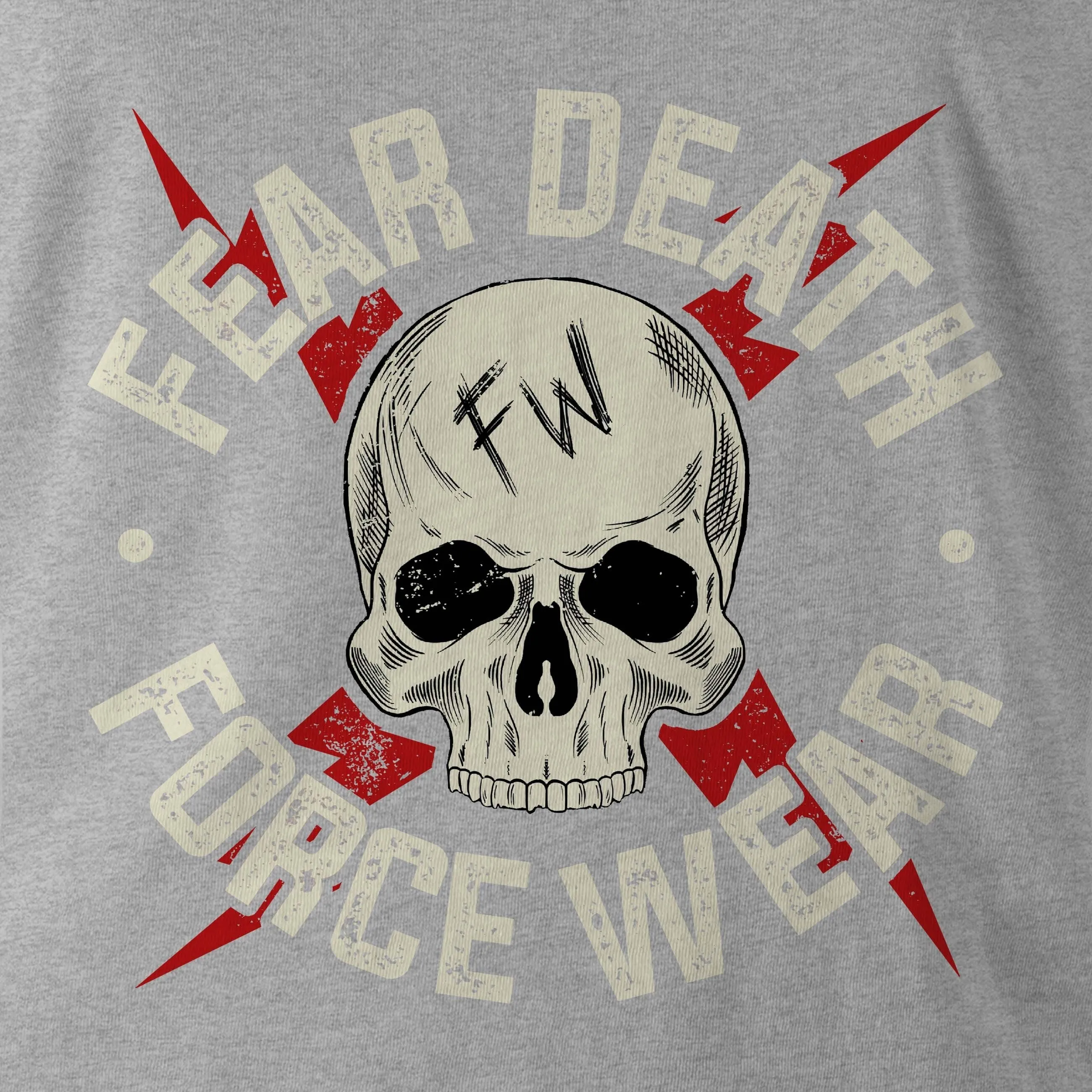 FEAR DEATH SKULL HOODIE