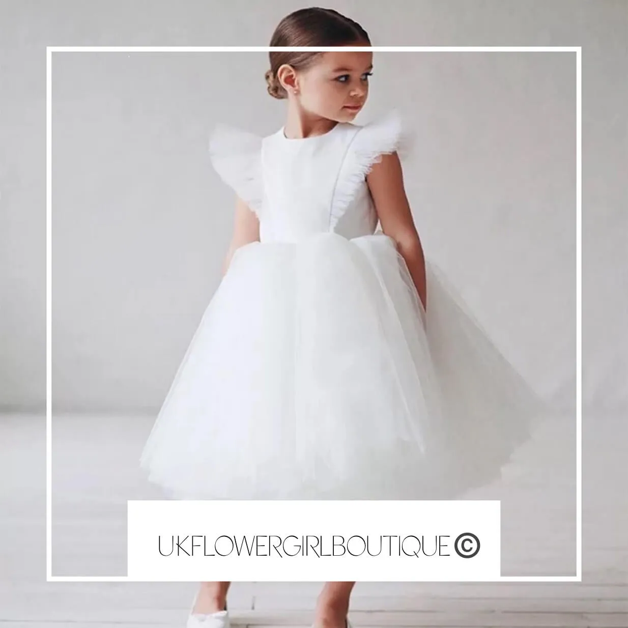Felicia Dress - White