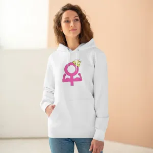 Female power 85% organic cotton unisex cruiser hoodie