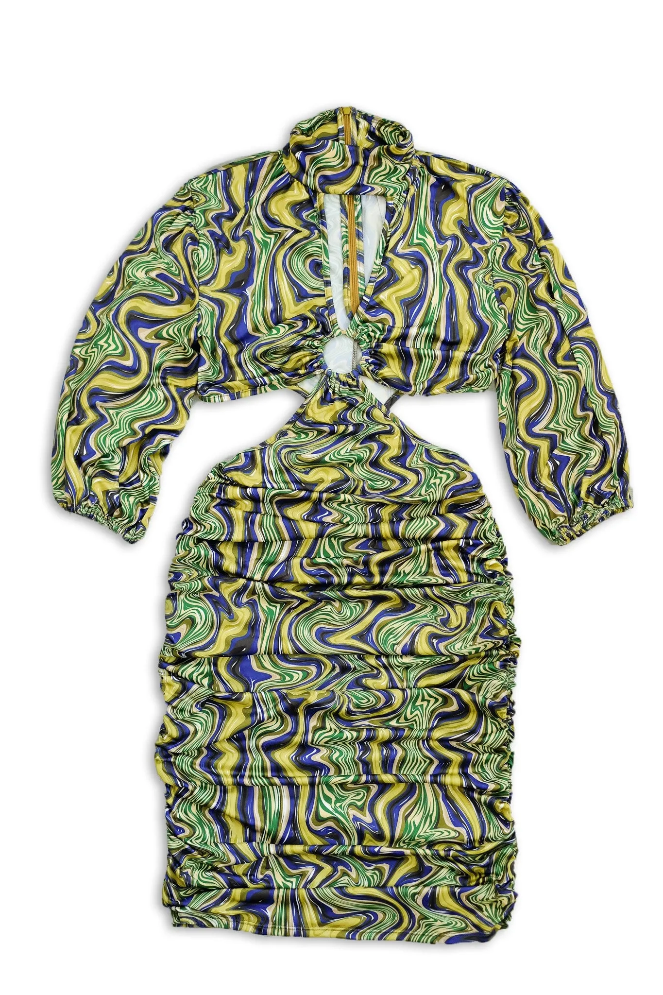 fiona dress in palawan marble