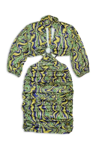 fiona dress in palawan marble