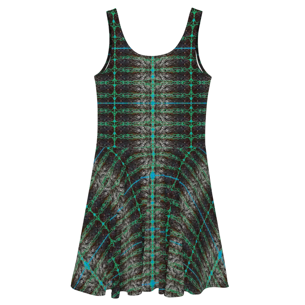 Fitted Skater Dress (Her/Muliebris)(Rind#10 Tree Link) RJSTH@Fabric#10 RJSTHW2021 RJS