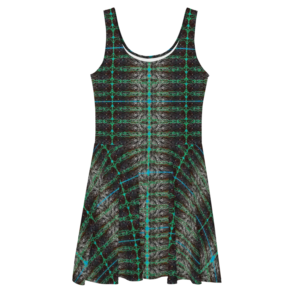 Fitted Skater Dress (Her/Muliebris)(Rind#10 Tree Link) RJSTH@Fabric#10 RJSTHW2021 RJS