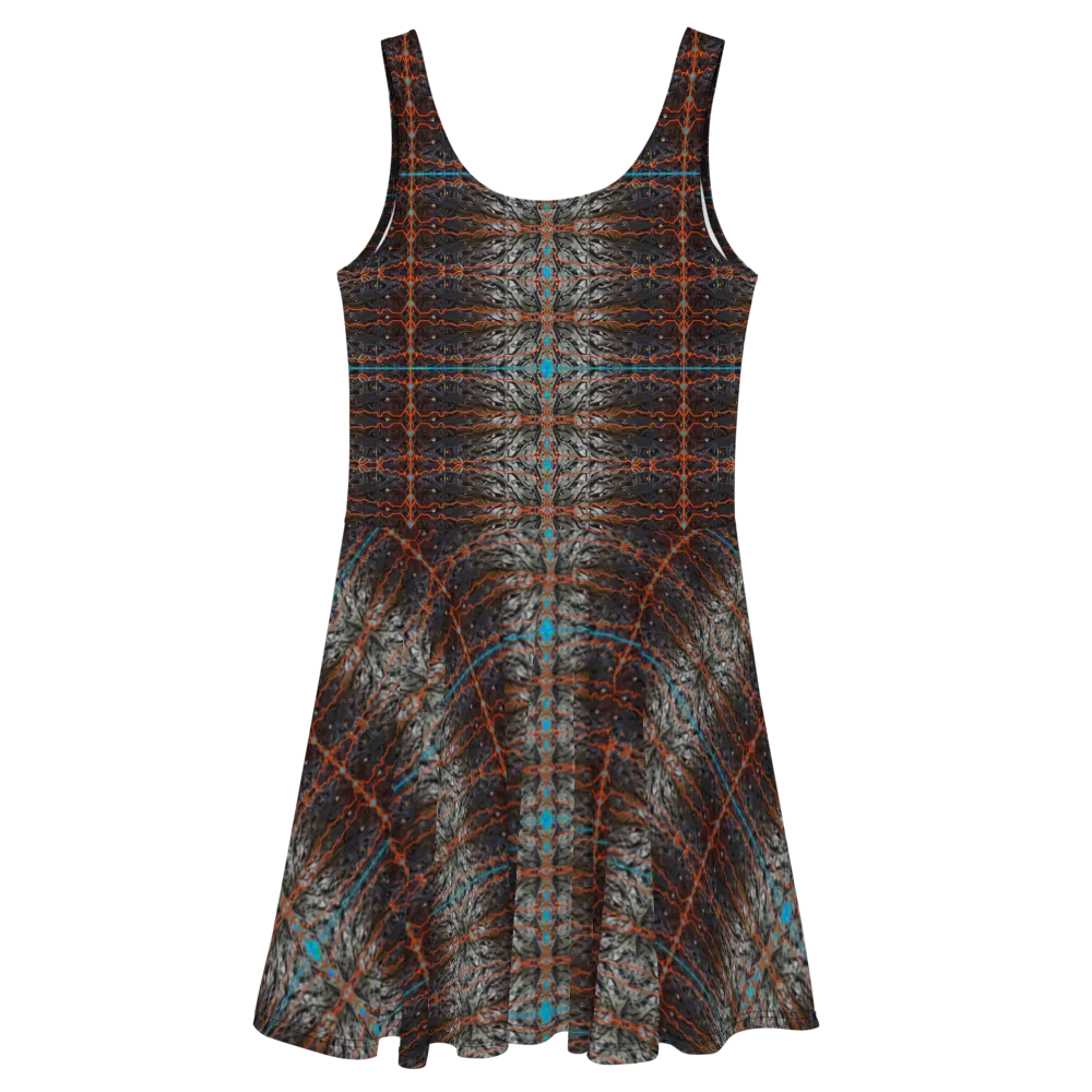 Fitted Skater Dress (Her/Muliebris)(Rind#12 Tree Link) RJSTH@Fabric#12 RJSTHW2021 RJS