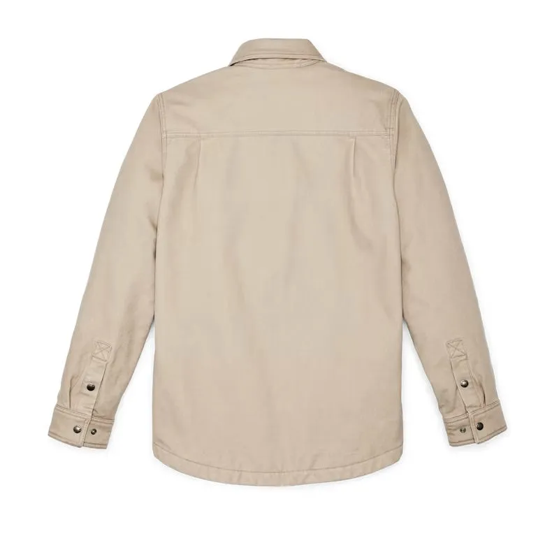 Fleece Lined Jac Shirt | Gray Khaki