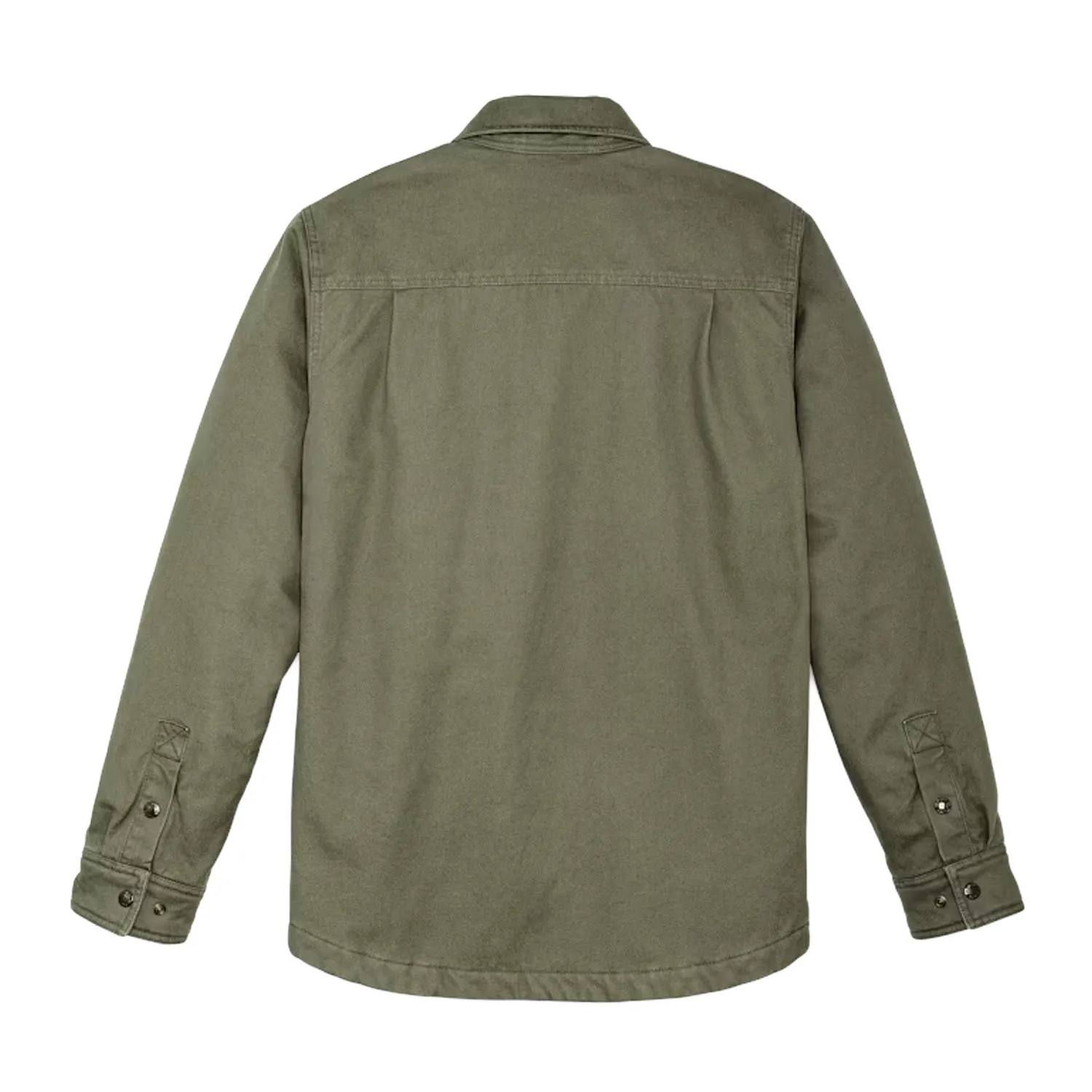 Fleece Lined Jac Shirt | Service Green