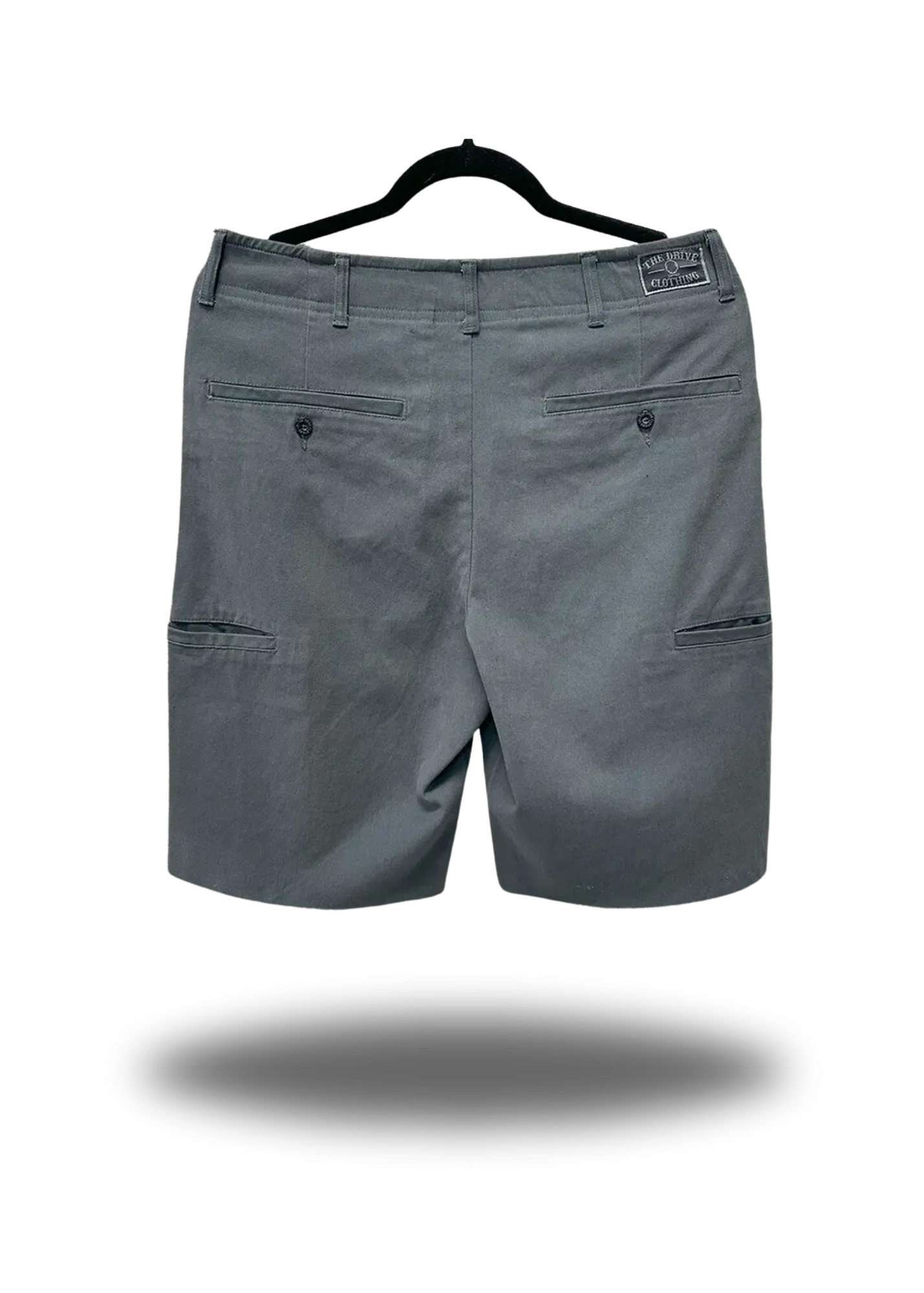 FLEX FITTED CUT OFF GREY SHORTS