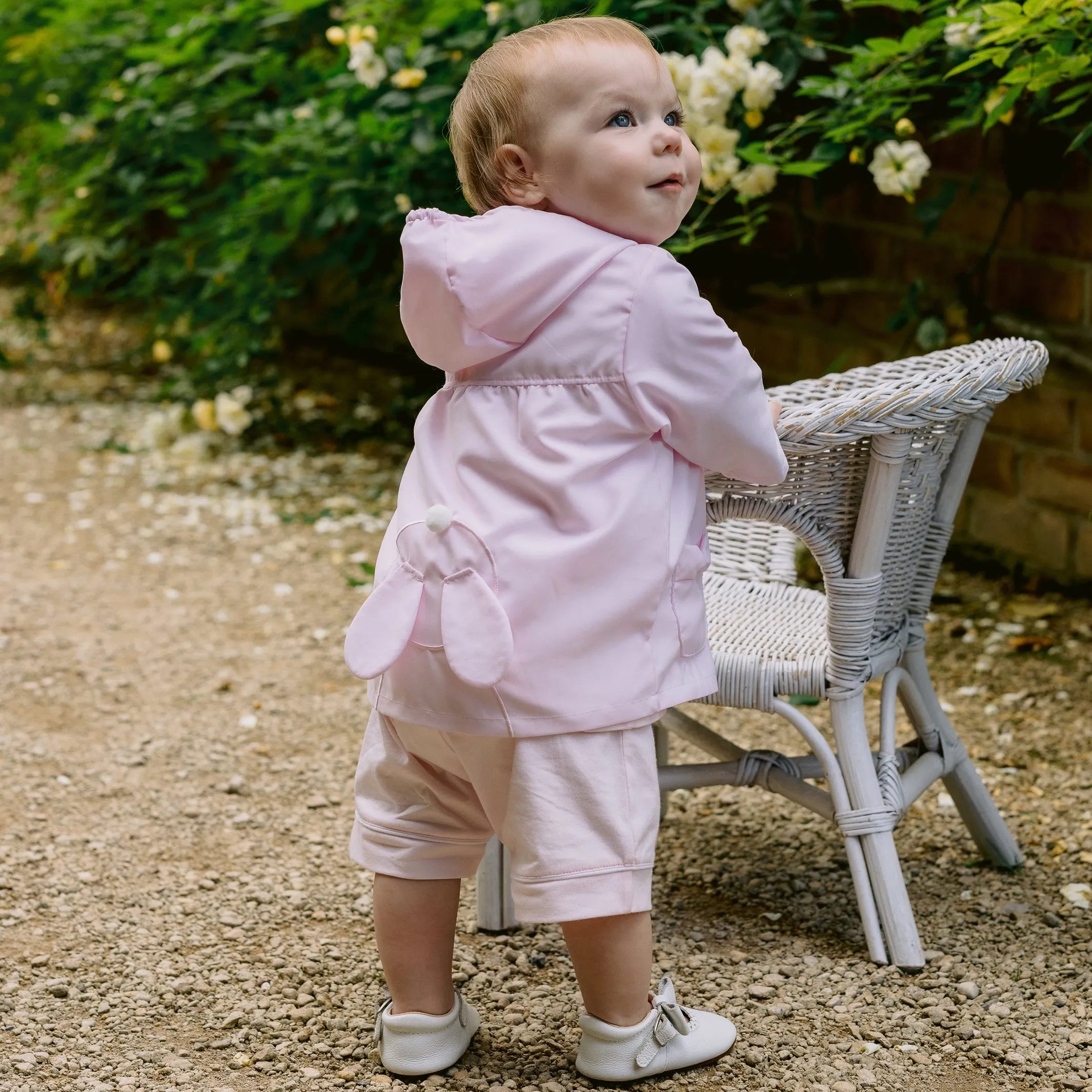 Flo Pink Bunny Girls Summer Jacket