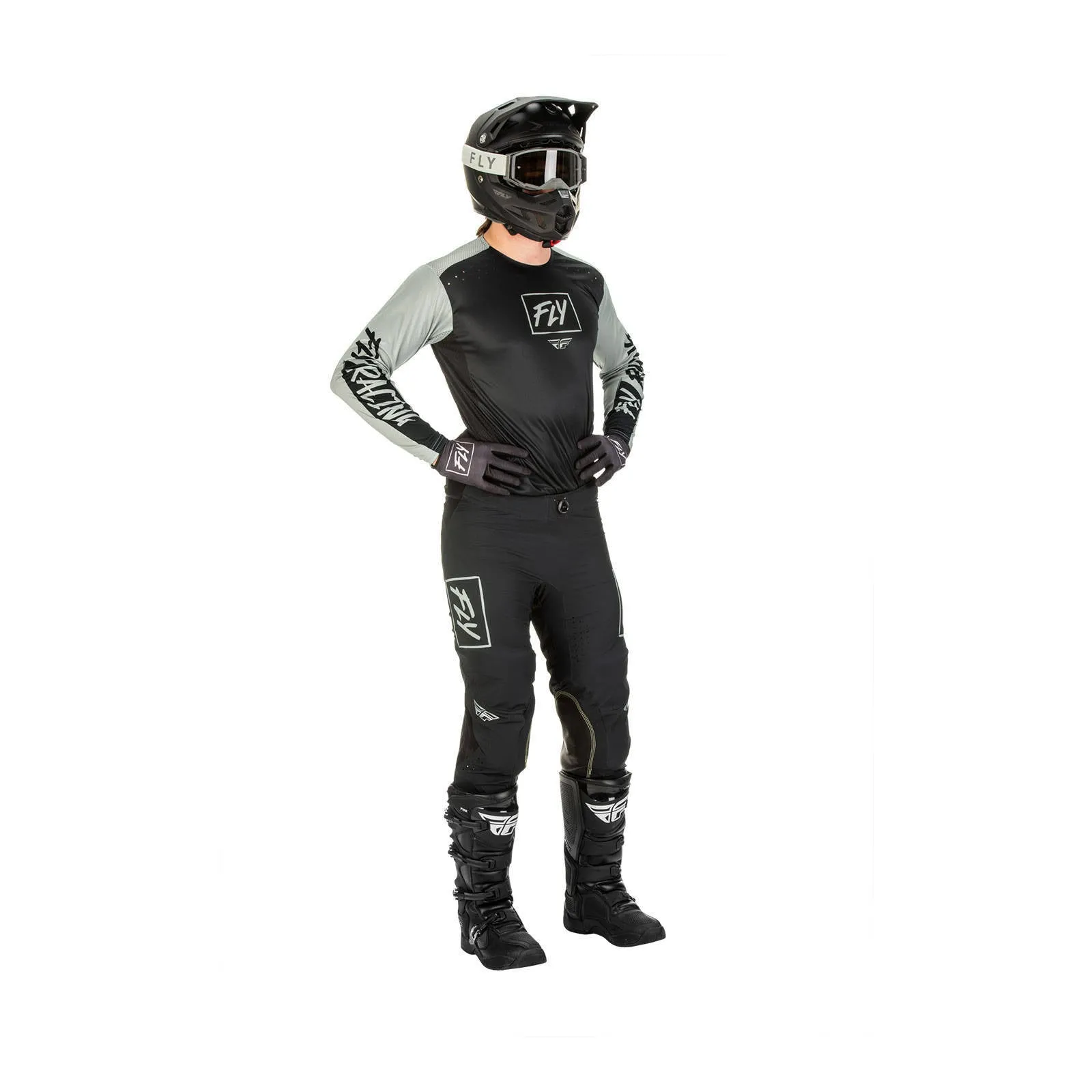 Fly Racing 2022 Lite Hydrogen Pant - Black / Grey