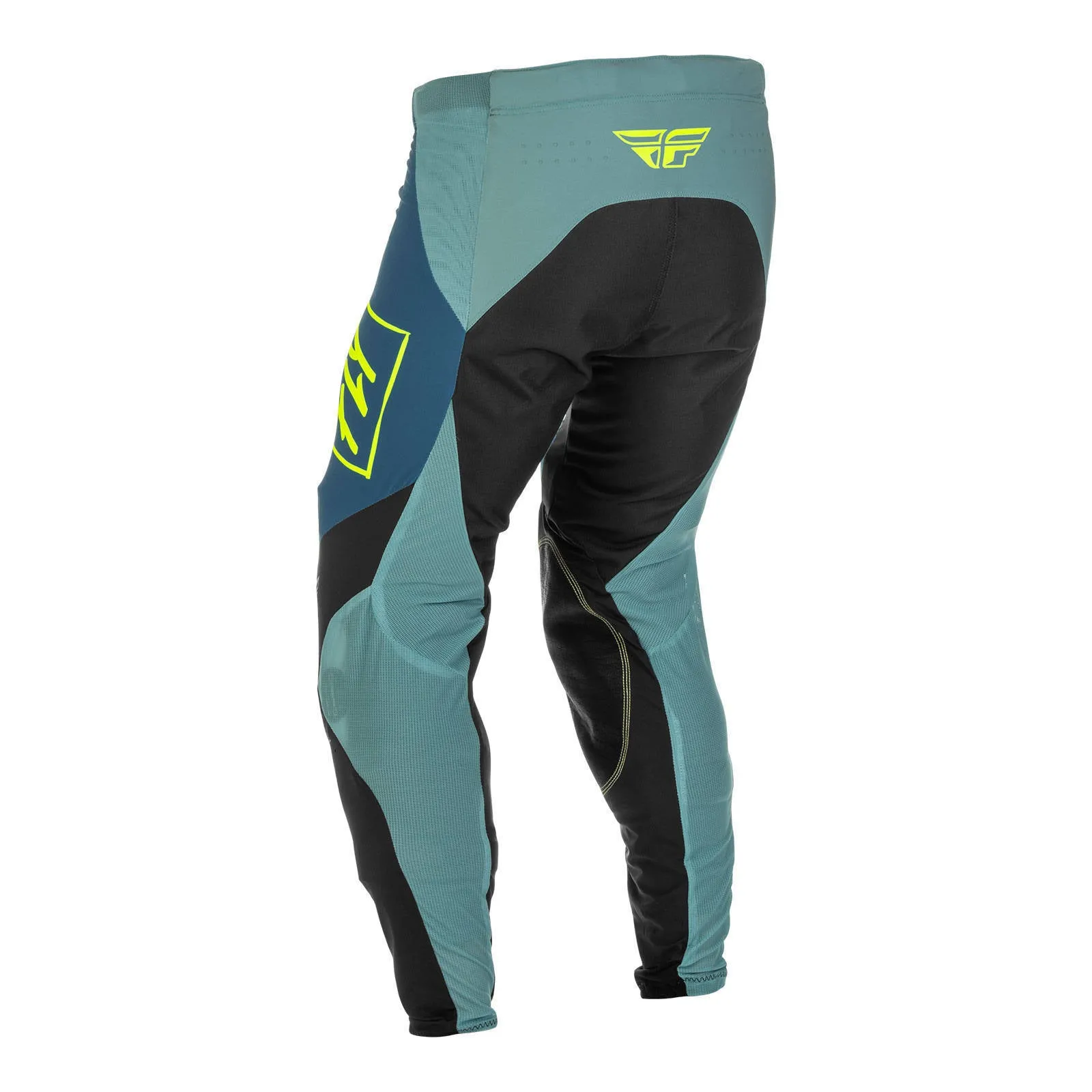 Fly Racing 2022 Lite Hydrogen Pant - Grey / Teal / Hi-Vis