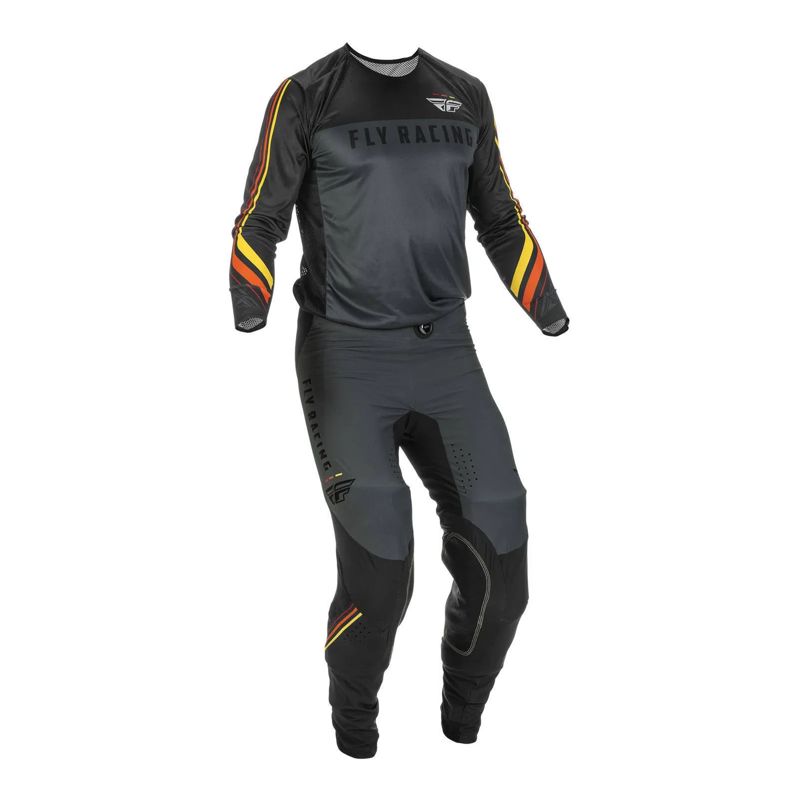 Fly Racing 2022 Lite Hydrogen Special Edition Speeder Pant - Metal / Red / Yello