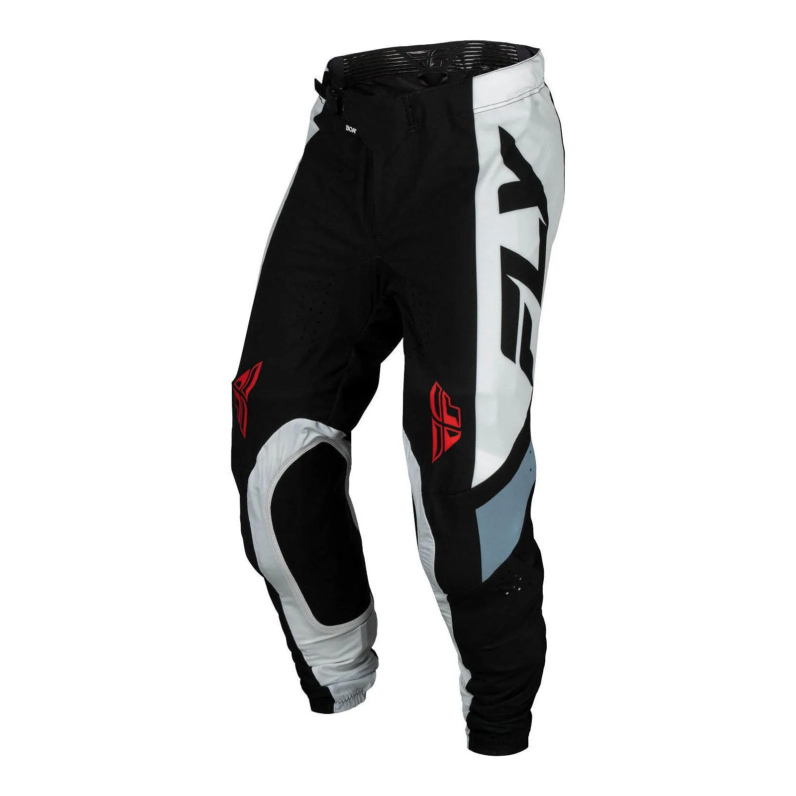 Fly Racing 2024 Lite Pants - Black / White / Denim Grey
