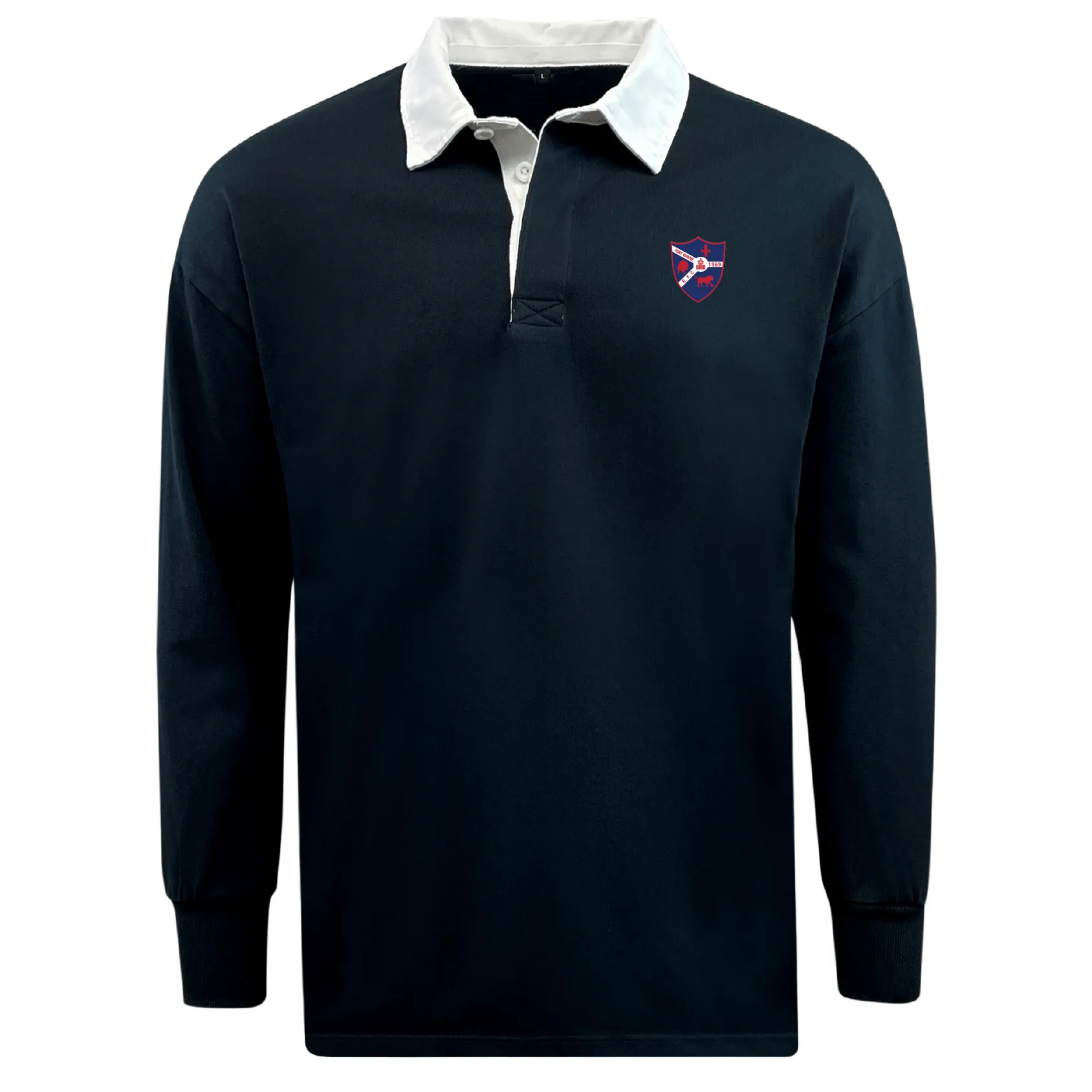 Fort Wayne Rugby Classic Long Sleeve Solid Rugby Jersey