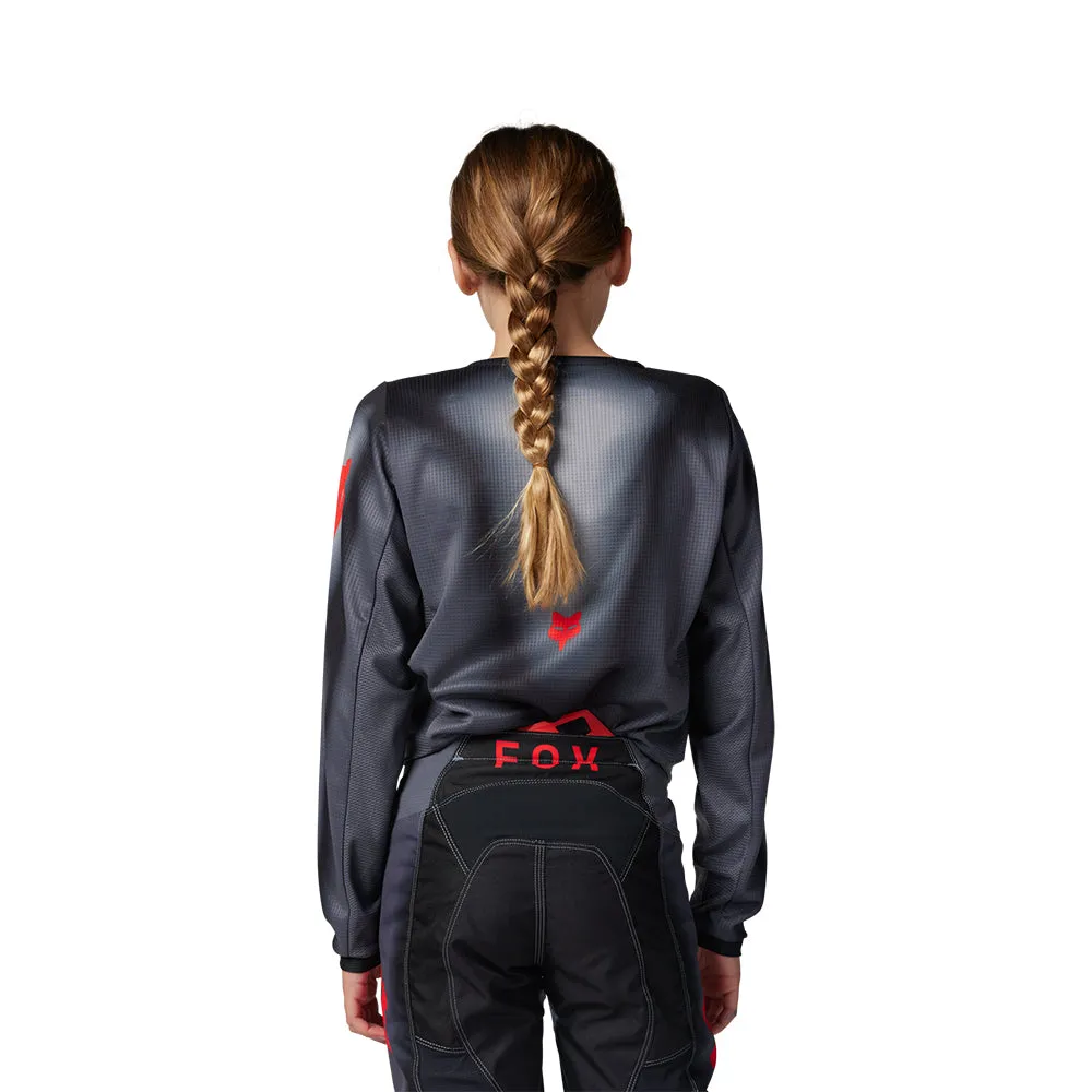 FOX YOUTH 180 INTERFERE JERSEY [GREY/RED]