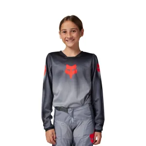FOX YOUTH 180 INTERFERE JERSEY [GREY/RED]