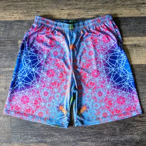 Fractal Metatron Gym Shorts