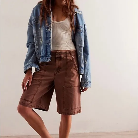 Free People Bayside Carpenter Shorts 0 NWOT NEW