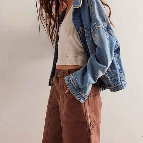 Free People Bayside Carpenter Shorts 0 NWOT NEW