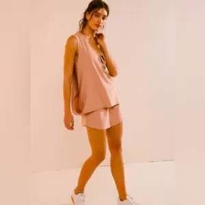 Free People Beach Santina Co-Ord Short Set NWOT Color Tuscany Size XS