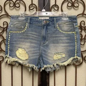Free People blue jean shorts