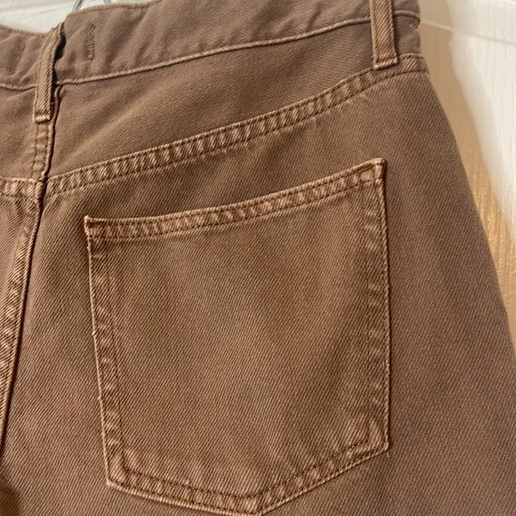 Free People Brown Denim Shorts 27