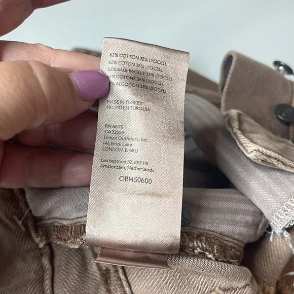 Free People Brown Denim Shorts 27