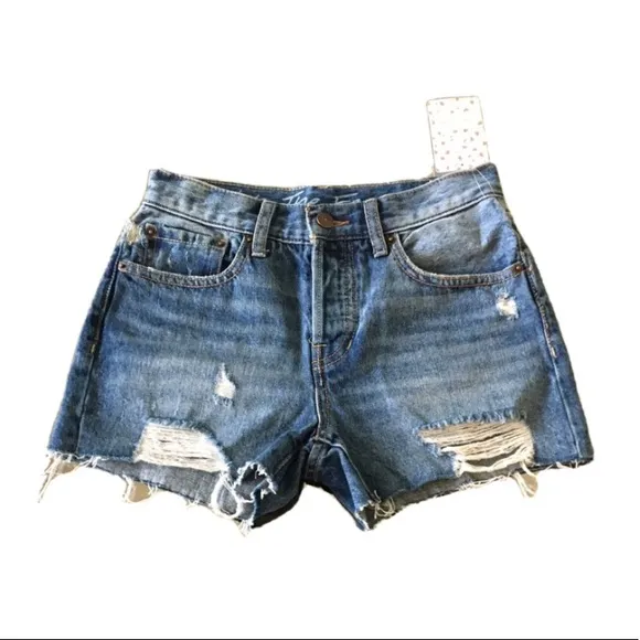 Free People Byron Bay Denim Shorts
