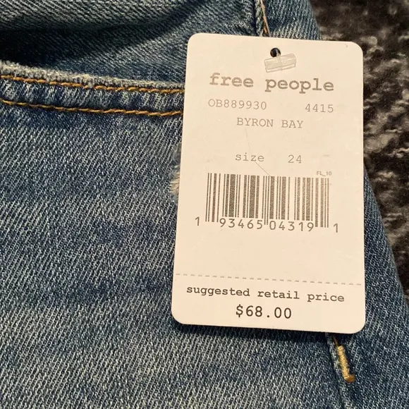 Free People Byron Bay Denim Shorts