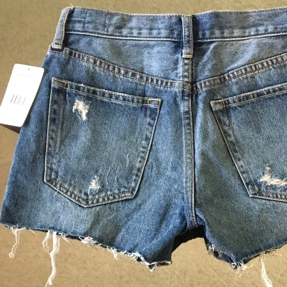 Free People Byron Bay Denim Shorts