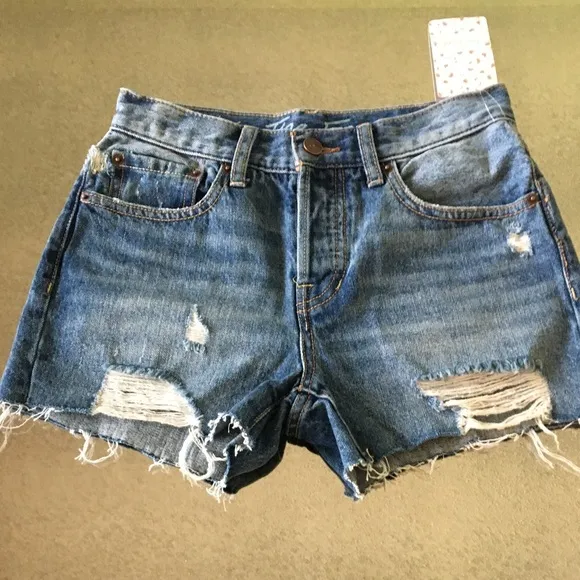 Free People Byron Bay Denim Shorts