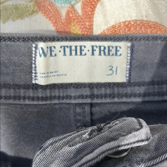 Free People Denim Micro Shorts