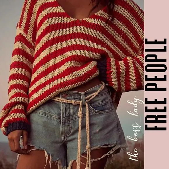 Free People denim shorts 26 hi-low boho festival black