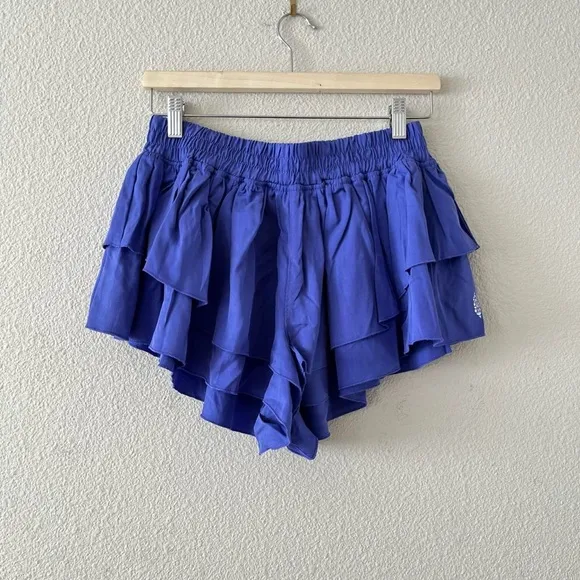 Free People FP Movement Ruffle Shorts | Active Shorts
