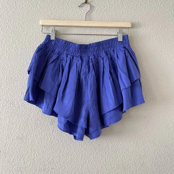 Free People FP Movement Ruffle Shorts | Active Shorts