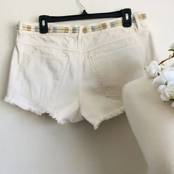 Free People Front Hem Shorts