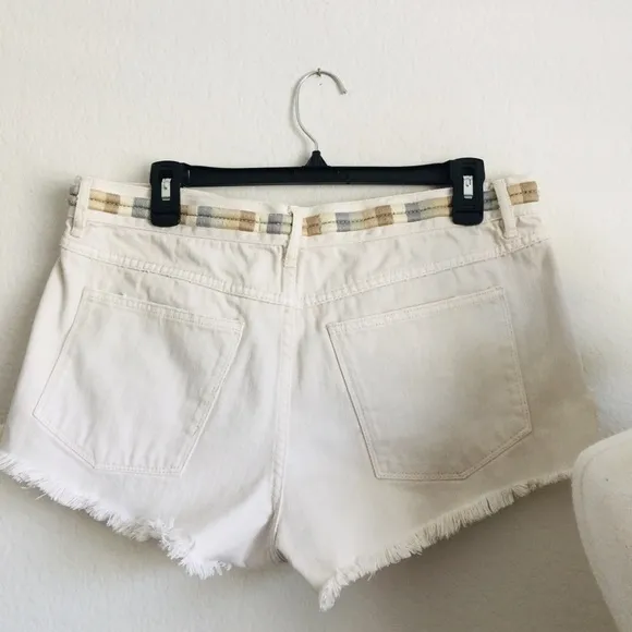 Free People Front Hem Shorts