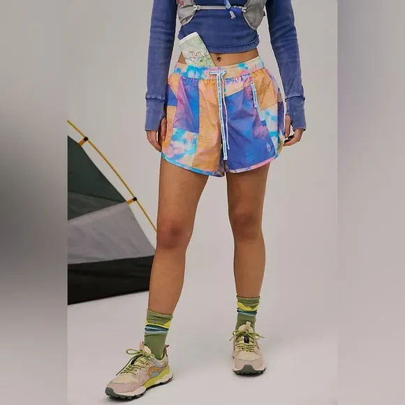 Free people glow &amp; gather shorts