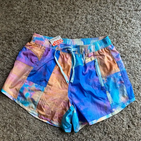Free people glow &amp; gather shorts