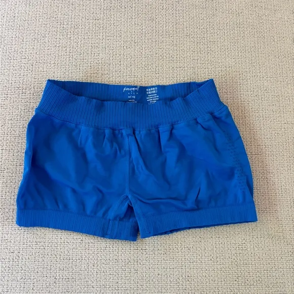 Free People Good Karma Micro Shorts Basic Blue M/L
