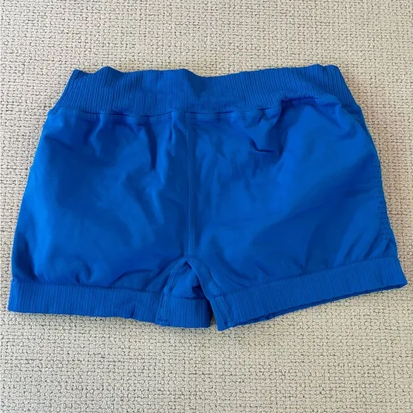 Free People Good Karma Micro Shorts Basic Blue M/L