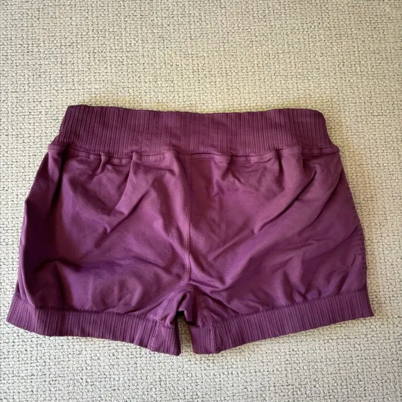 Free People Good Karma Micro Shorts in Black Tea M/L
