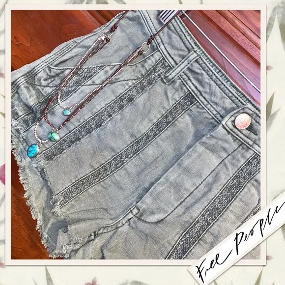 Free People Great Expectations Short in Moss