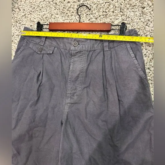 Free People Grey Cotton High Rise Shorts Size 10